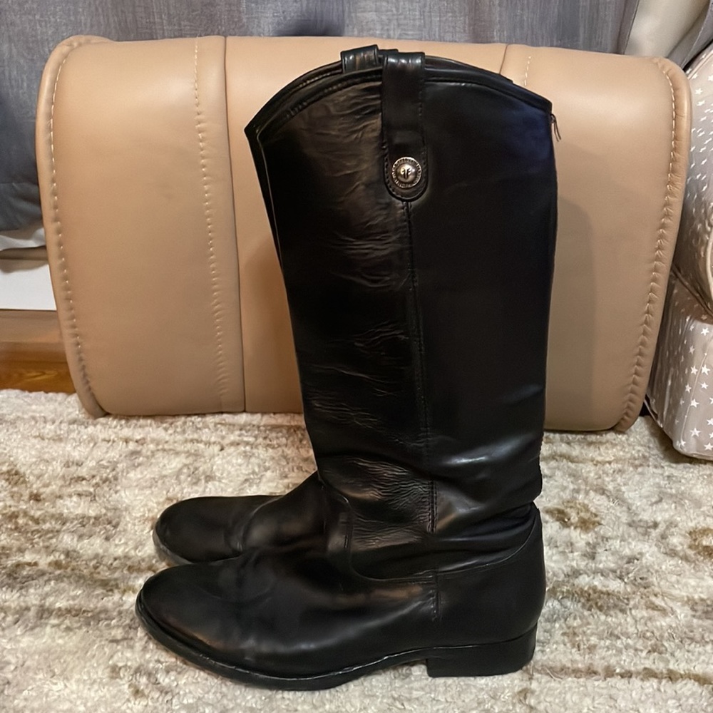 Frye Melissa Tall Boots, Black, 10